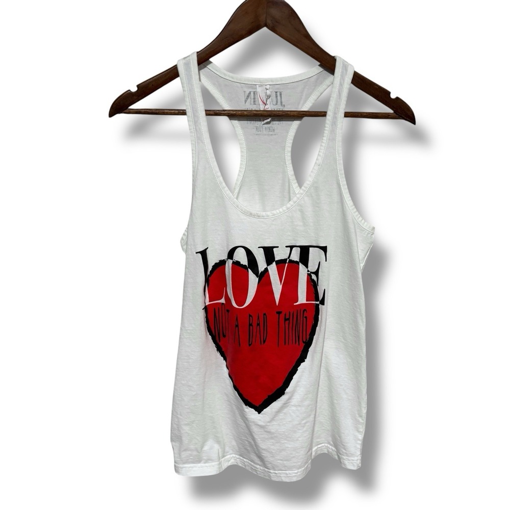 Justin Timberlake 20/20 Experience World Tour Women's Tank Top Size L 14 x 25
